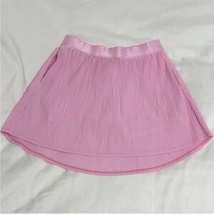 All in Motion Pink Pleated Skort